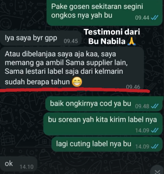 Chat WA Ibu Nabila