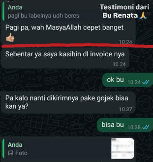 Chat WA Ibu Renata
